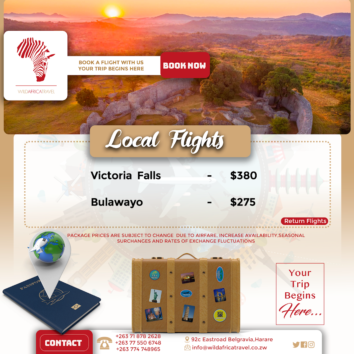 Wild Africa Travel (狂野非洲旅行社) — tour operator in 92C East Rd, Zimbabwe – photo 5