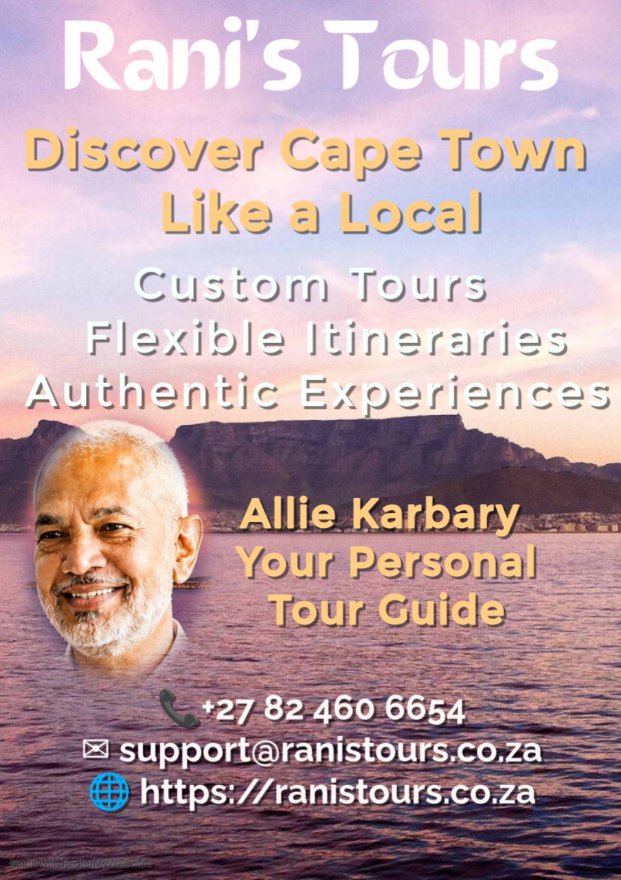 Rani's Cape Town Tour Guide — tour operator in Cape Town, South Africa – photo 1